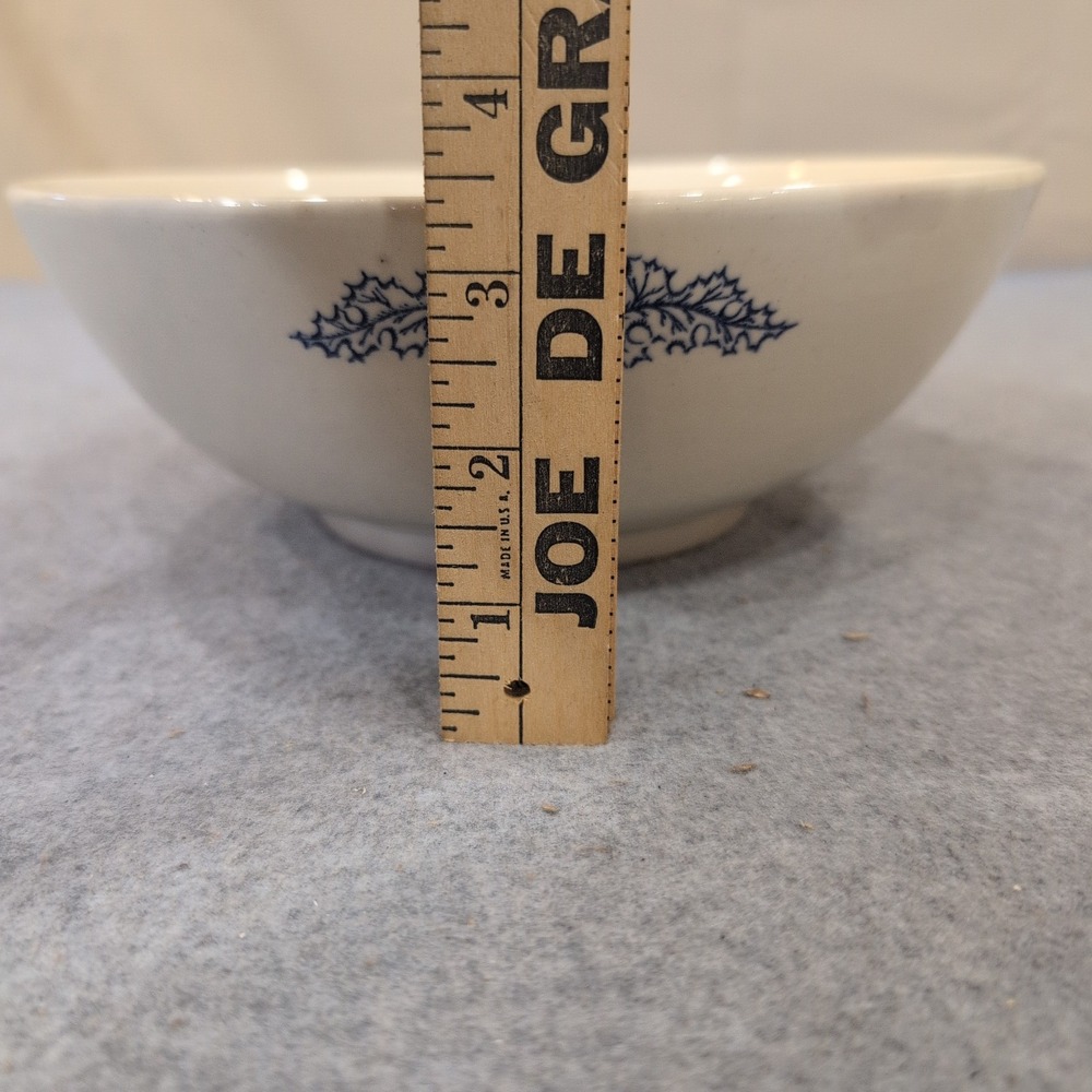 Universal Potteries Blue Acorn Bowl Oven Proof Cambridge Ohio for Blair NA309 - Picture 4 of 7
